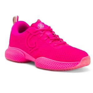 G/Fore QRT1 Court Shoes Sneaker DayGlo Pink Womens
